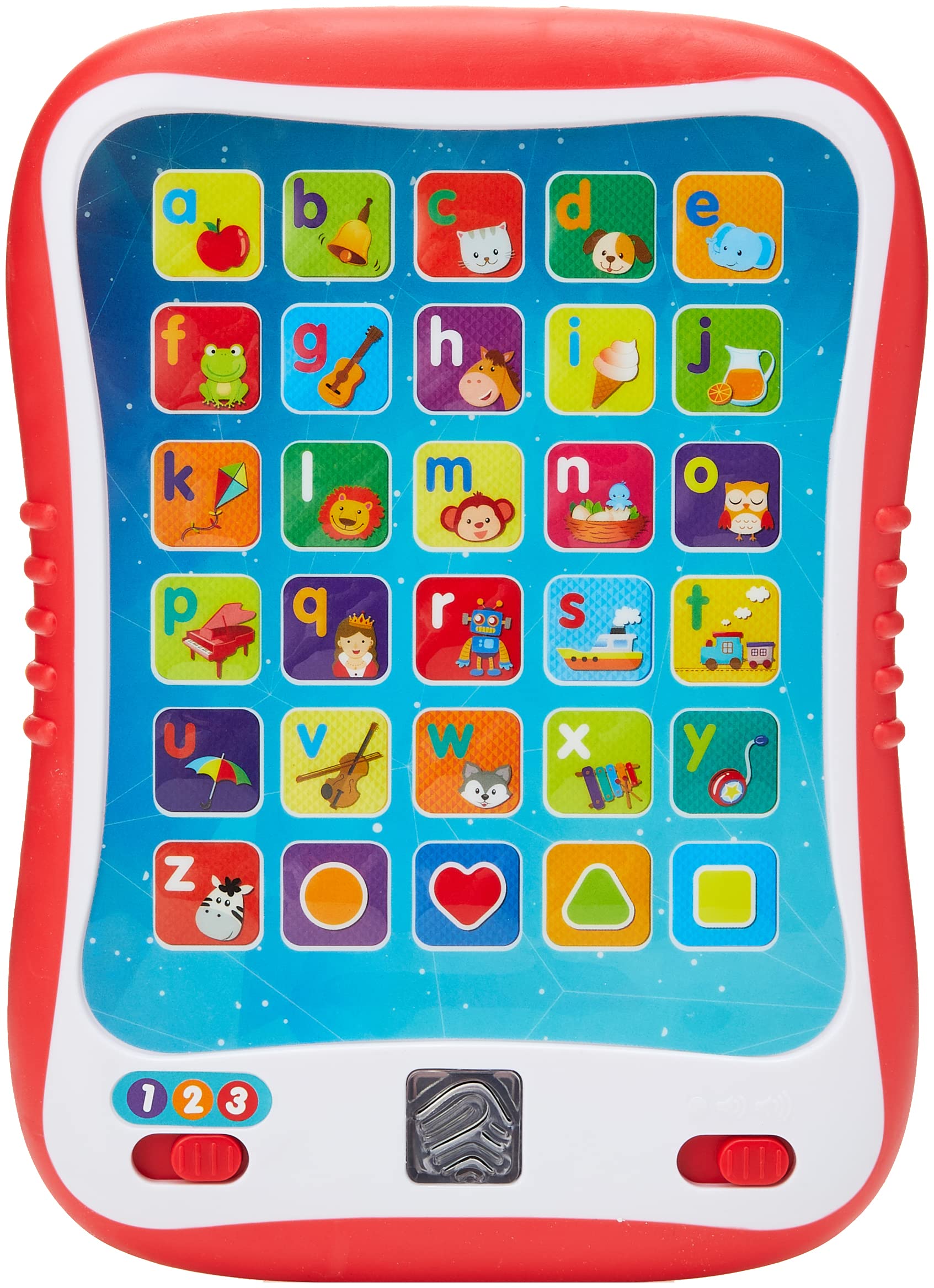 winfun I-Fun Pad | Colourful Interactive Keypad Teaches Letters, Objects, Shapes, Spelling, Sounds And Music | Suitable For Boys And Girls Ages 12 Months And Up