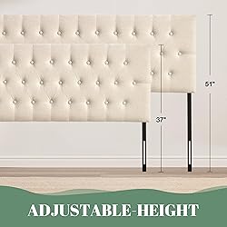 Huatean Home Upholstered Button Diamond Tufted