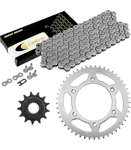 Amazon.com: Caltric Red Drive Chain And Sprocket Kit
