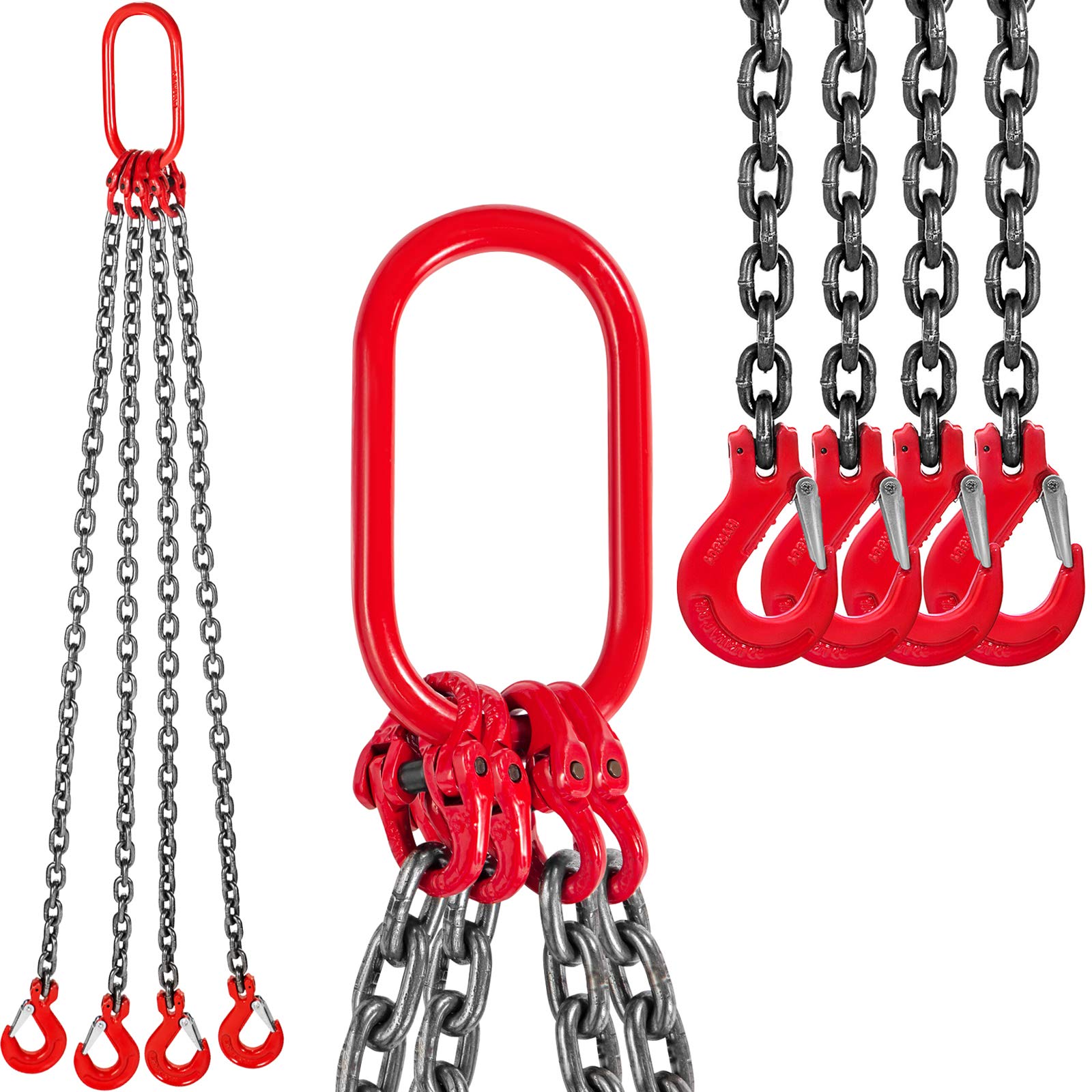 Mophorn Chain Hanging Stop Chain 2 m 4 Strand High Strength Chain Can Be Shortened (2 m 4 Strands)