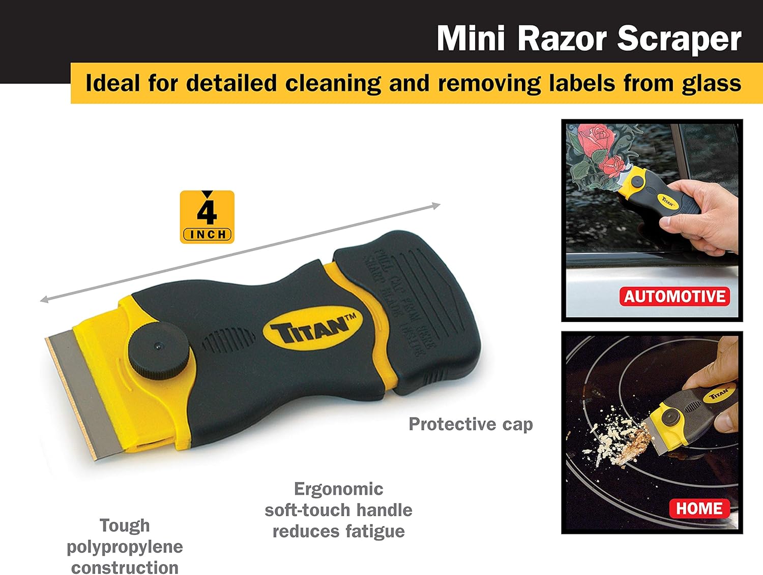 Titan 17002 2-Piece Multi-Purpose and Mini Razor Scraper Set: Home Improvement