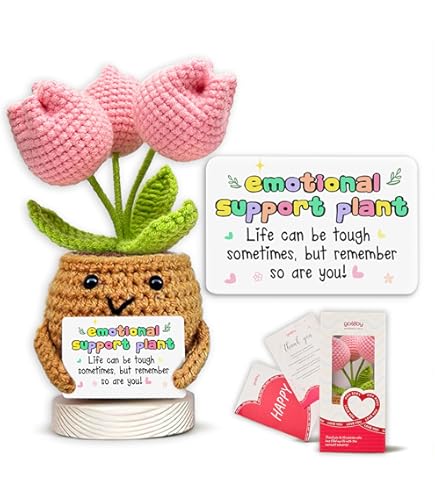Amazon.com: Gossby Handmade Positive Tulip Flower Crochet - Little