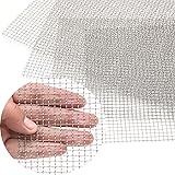 Wire Mesh 5 Mesh, 4Pack 304 Stainless Steel Woven