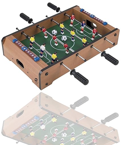Magicwand Mid Size Portable Foosball Soccer Game Table Set for Kids (Medium)
