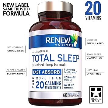 Amazon.com: All Natural Sleep Aid Supplement. Non-Habit Forming ...