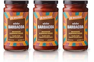 Ya Oaxaca - Barbacoa Adobo Marinade - Rich & Complex Flavor - Made with Chile Guajillo & Avocado Leaf - Brush on Chicken, Beef, Pork, or Veggies - Vegan, Non-GMO, Gluten Free - 12oz (Pack of 3)