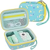 ANKHOH Kids Camera Case for Goopow/for Mgaolo/for CIMELR/for Seckton/for OZMI/for Dylanto Digital Camera Toys and Video Camcorder Storage Holder Organizer -Green(Box only)