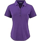 Cutter & Buck Forge Eco Stretch Recycled Womens Sleeveless Polo, Orange Burst, XXXL