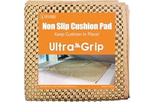 I FRMMY Cushion Grip Keep Couch Cushions from Sliding - Non Slip Couch Underlay Pad, Stop Sofa Cushions from Sliding (24" x 24")- 3 Pack