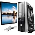 HP Elite 7900 Desktop PC Package, Intel Core 2 Duo Processor, 8GB RAM, 500GB Hard Drive, DVD-RW, Wi-Fi, Windows 10, 19in LCD Monitor (Renewed)
