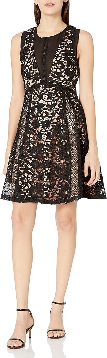 adelyn rae fit and flare dress