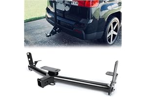ECOTRIC Class III Tow Trailer Hitch Compatible with 05-17 Chevy Equinox 10-17 GMC Terrain 06-09 Pontiac Torrent 02-07 Saturn 