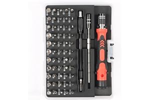 Amartisan 58 in 1 Precision Screwdriver Set with Phillips, Electronics Magnetic Repair Tool Kit for Repair Computer, PC, Laptop, Xbox