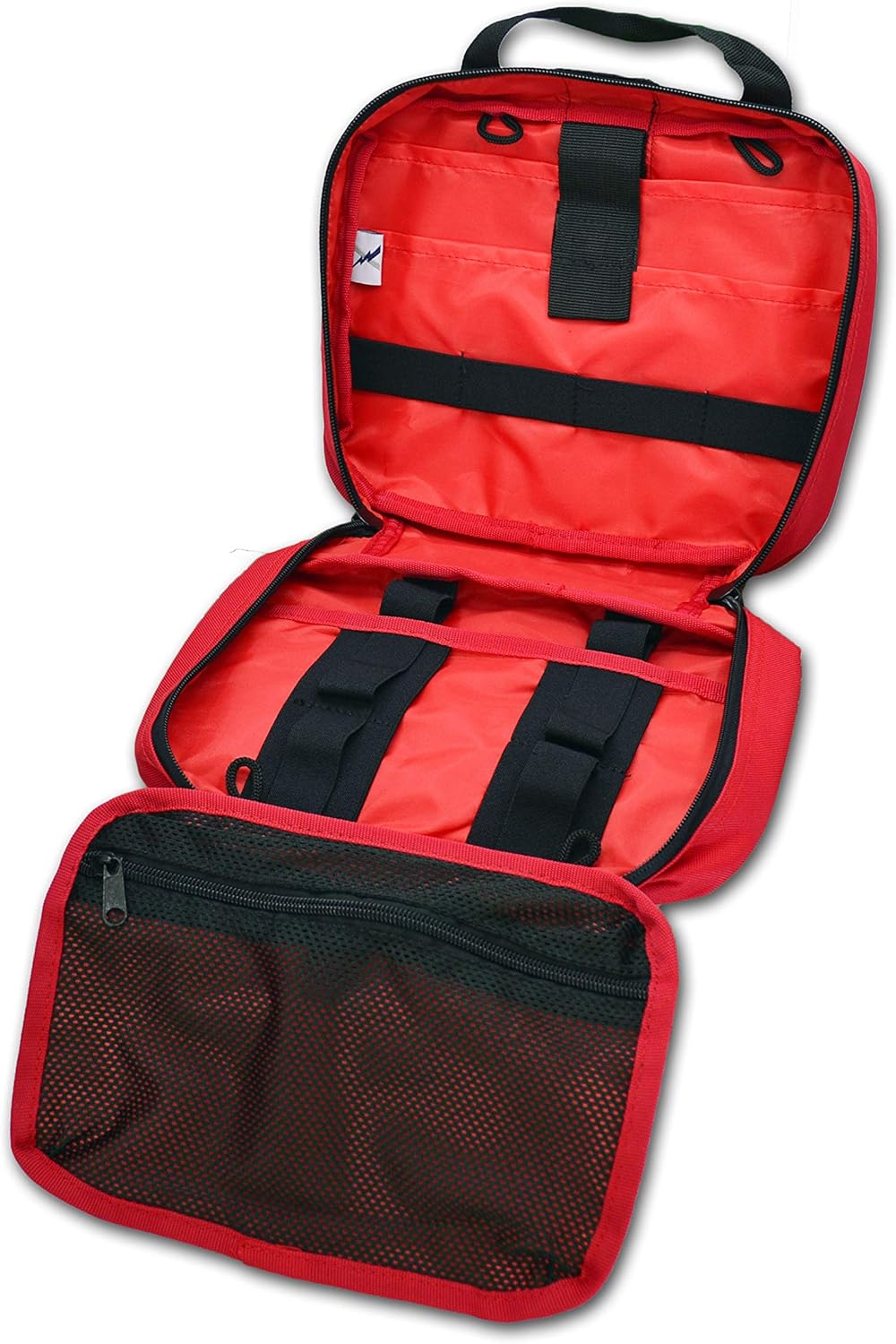 Lightning X Rip-Away Officer's Patrol Tactical Gunshot & Trauma IFAK Kit w/Headrest Mount - RED: Health & Personal Care