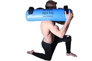 DIMOK Workout Sand Bag Water Aqua Bag Training Weight Bag Military Sandbag for Fitness 45-80 LBS - Full Body Heavy Equipment
