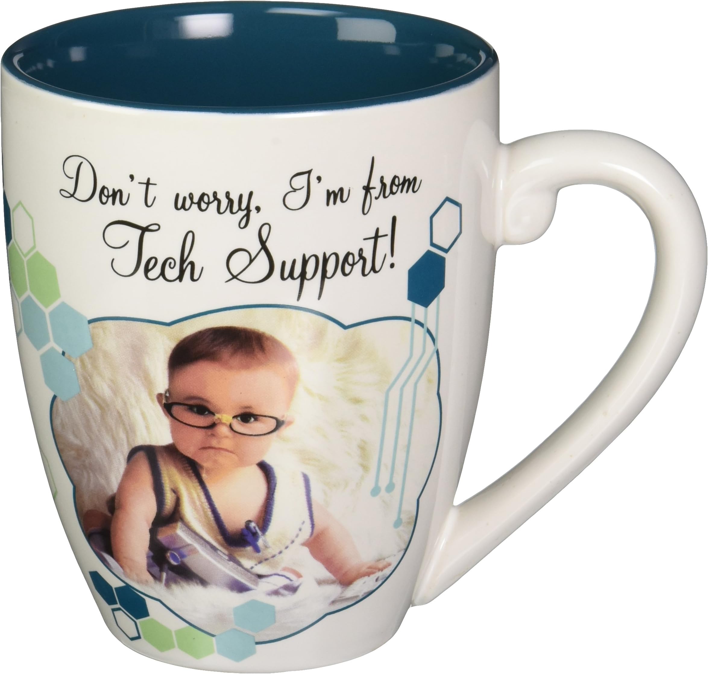 Candidly LOL by Pavilion 4-3/4-Inch Tall Tech Support Mug, 17-Ounce Capacity