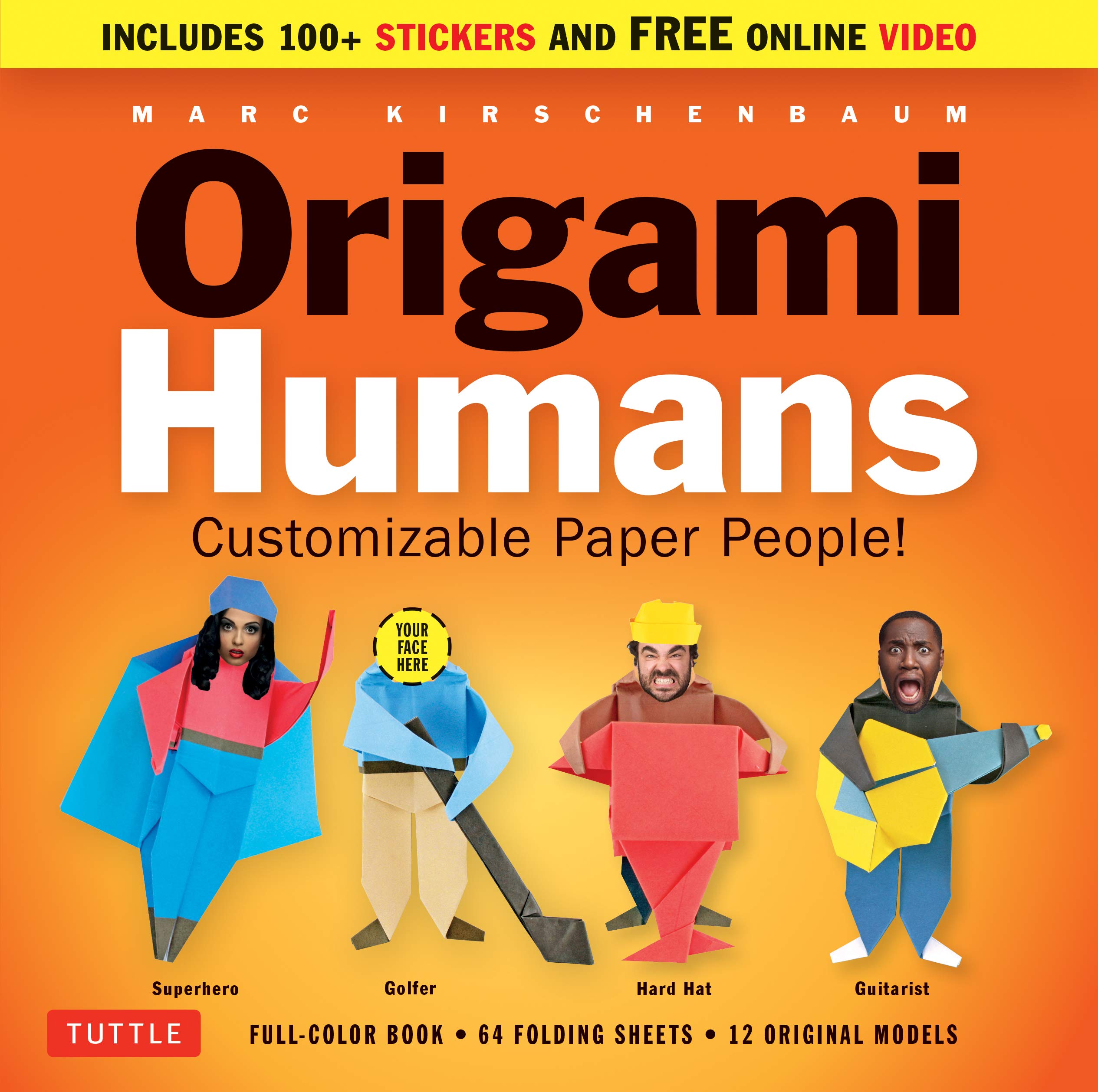 Origami Humans Kit Customizable Paper People Amazon De Kirchenbaum Marc Fremdsprachige Bucher