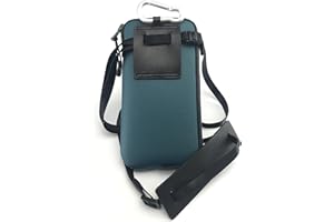 OneJoy Phone Pouch, Phone Purse Crossbody for Women, Neoprene Phone Pouch for Galaxy s23 Ultra Case, Phone Bag for iPhone, Cell Phone Lanyards & Wrist Straps with Puller & Clip XL Size [Bronze]