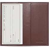 HISCOW Minimalist Checkbook Cover - Full Grain Leather