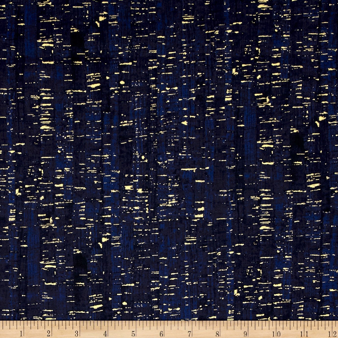 WINDHAM FABRICSUncorked Midnight Metallic Gold Fabric By The Yard