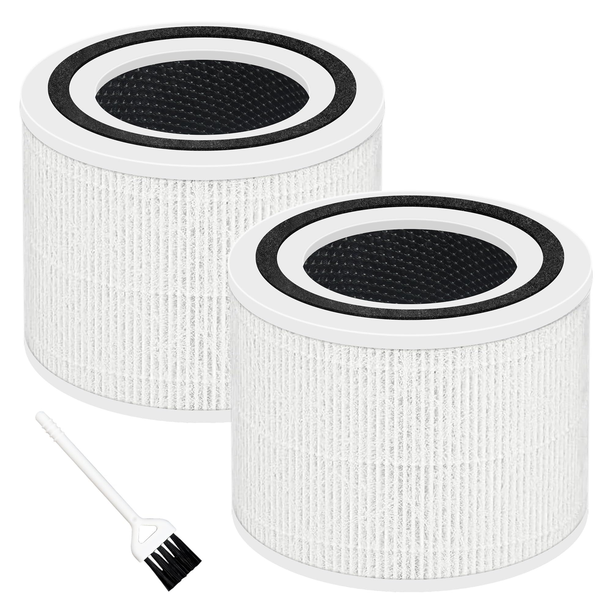 Photo 1 of Core P350 Pet Care Replacement Filter for LEVOIT Core P350 Air Purifier, Funmit 3-in-1 New Fine Non-Woven Fabric Pre, H13 True HEPA, Activated Carbon Filter with ARC Formula, Core P350-RF, 2 Pack