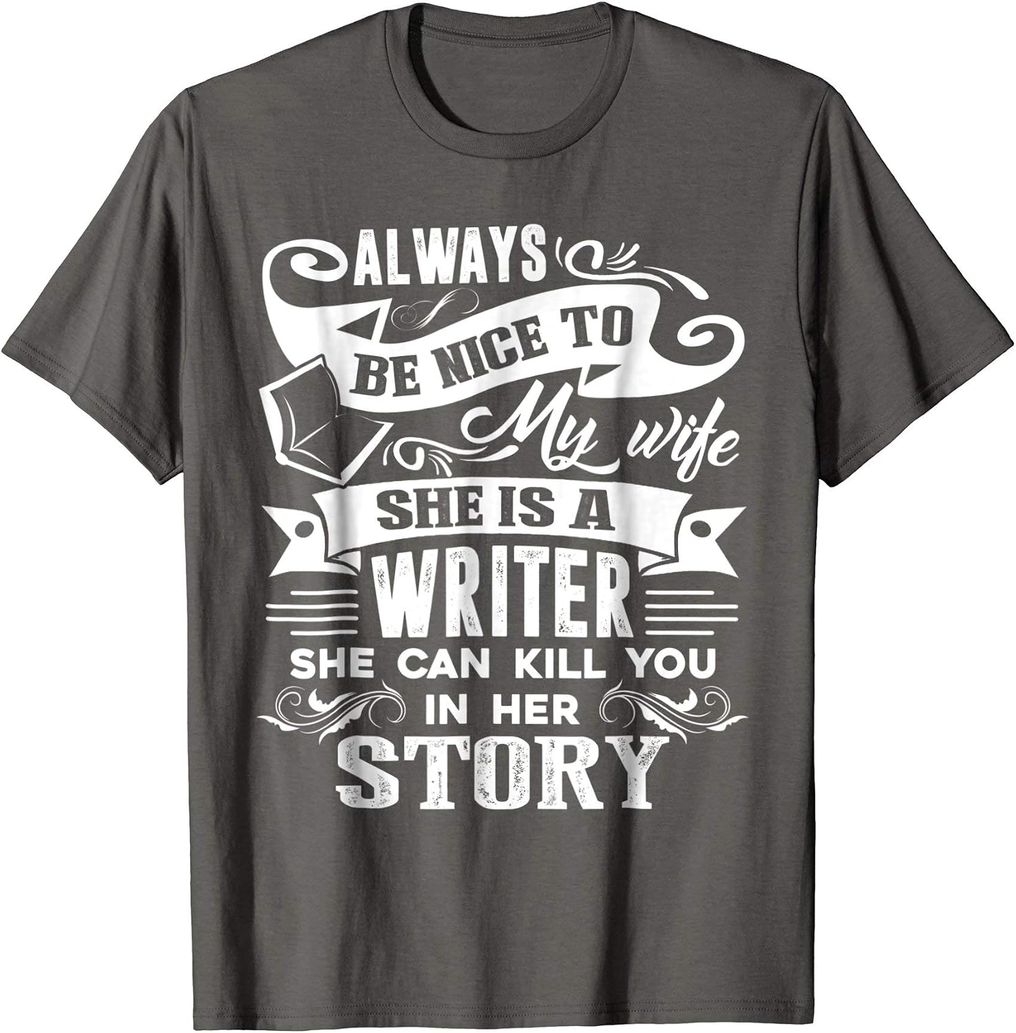 writers t shirts