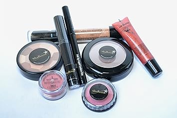 Amazon Com Iq Natural Mineral Makeup Starter Kit A Powder Brush