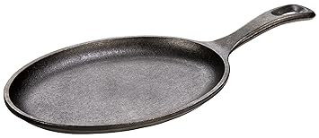 Lodge Hänge-Gusseisen-Pfanne zum Servieren, 25,4 x 19,05 cm