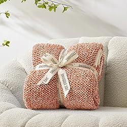 Snuggle Sac Orange Fall Blanket Twin