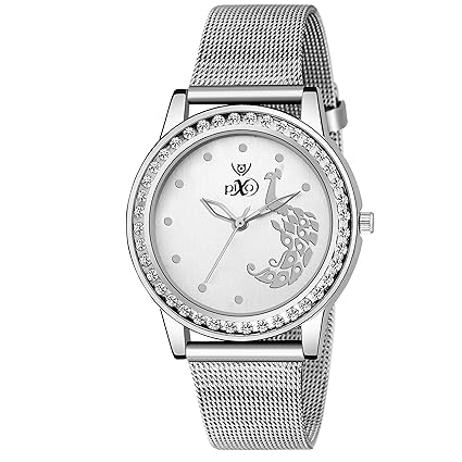 Pixo Analog Stainless Steal Boys &Mens Watch