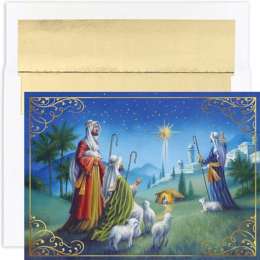 Masterpiece Studios Holiday Collection 18Count Boxed Religious