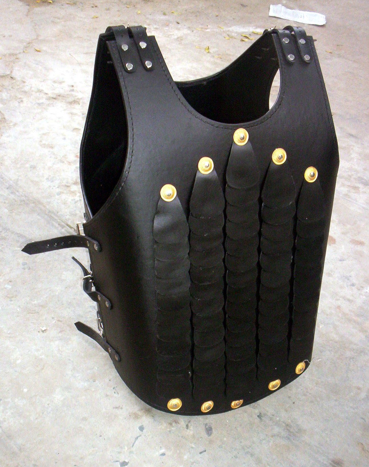 Leather Armor Cuirass Brown