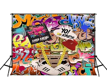 Amazon Com Kate 10ft W X10ft H Photography Backdrop Hip Hop