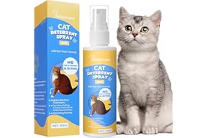 folaymass Cat Deterrent Spray, Cat Scratch Furniture Protector, Kitten & Cat Spray Deterrent, Cat Repellent for Outdoor and Indoor