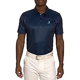 Robert Graham Men's Short Sleeve Knit Polo with Club Collar
