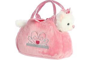 Aurora® Fashionable Fancy Pals™ Princess Kitten™ Stuffed Animal - On-The-go Companions - Stylish Accessories - Multicolor 8 Inches