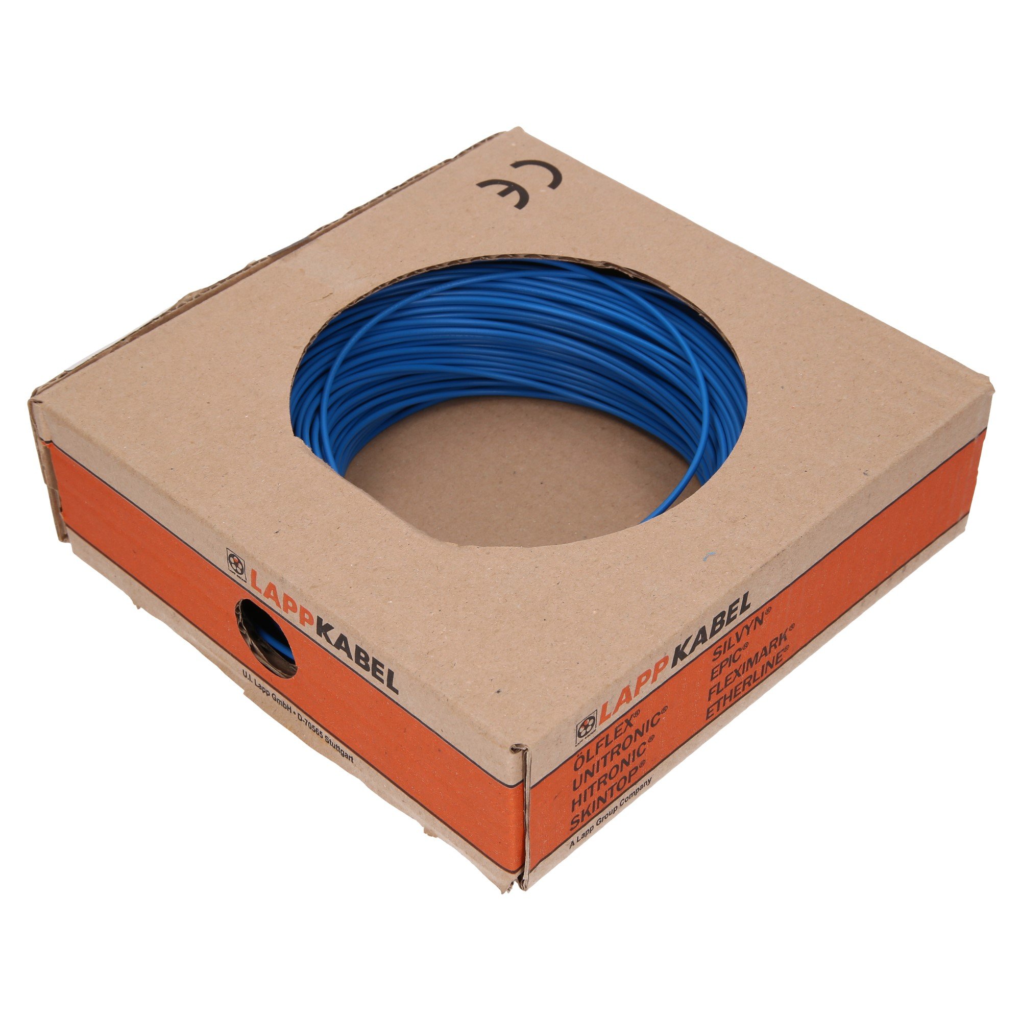 Lapp 4510022 H05V-K 1 x 0.75 Blue PVC Core Cable