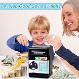 Highttoy Electronic Piggy Bank for Kids Password Safe Money Box ATM Savings view 2