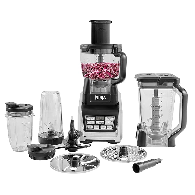 Ninja BL682UK2 1500W Food Processor with Nutri AutoiQ Amazon.co.uk