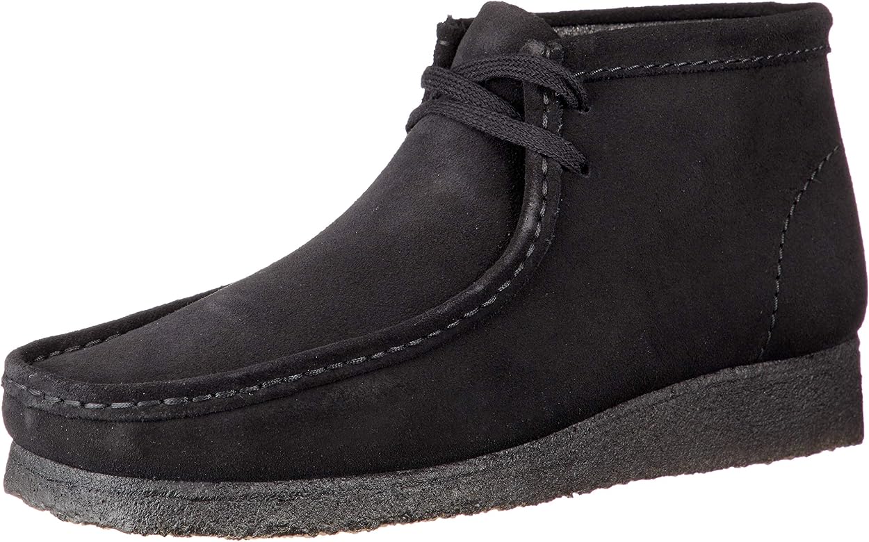 clarks moccasin boots