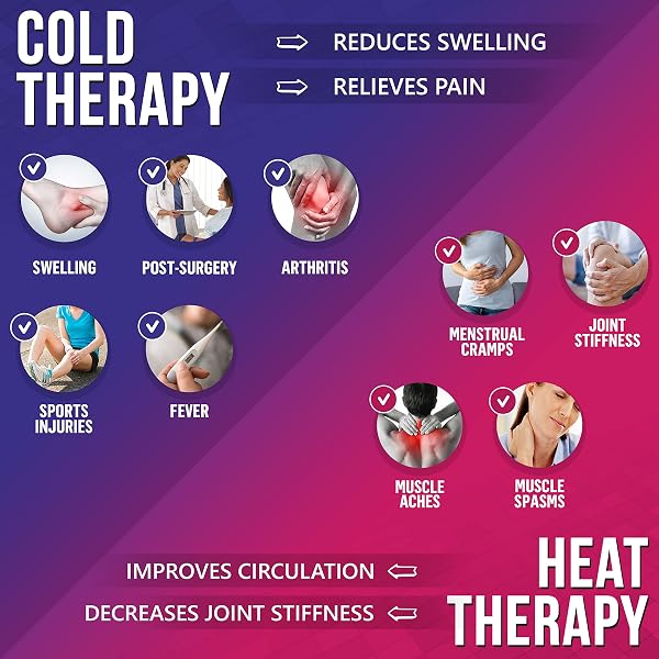 LARGE ICE PACKS FOR INJURIES REUSABLE – ICE PACK FOR BACK PAIN RELIEF (11X14.5) – GEL ICE PACK FOR KNEE, SHOULDER, BACK, HIP
