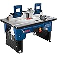 BOSCH RA1141 26 in. x 16-1/2 in. Laminated MDF Top Portable Jobsite Router Table with 2-1/2 in. Vacuum Hose Port