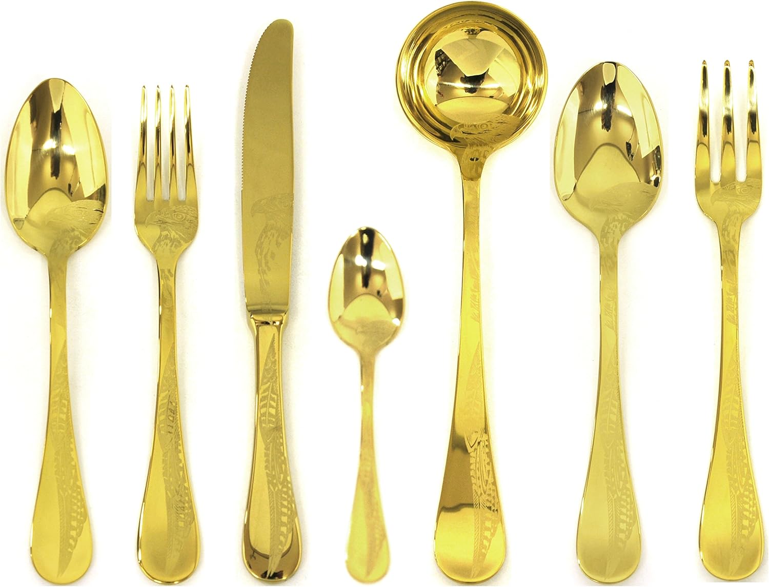 mepra gold flatware