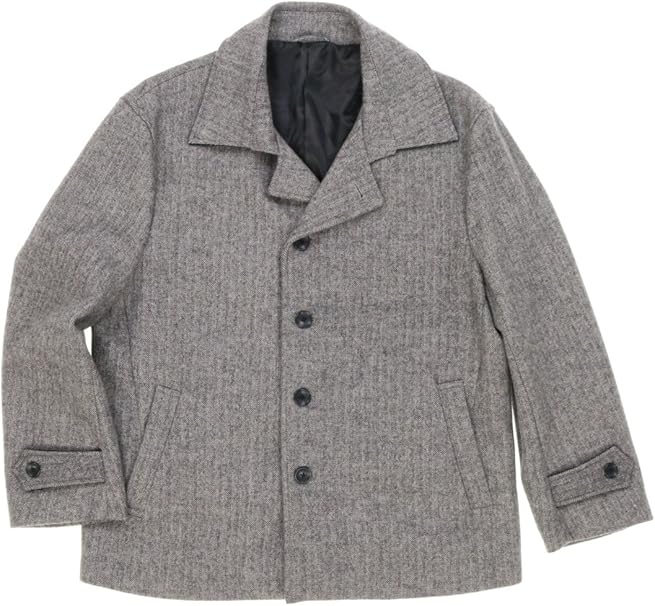 Amazon 大きいサイズ メンズ Grand Back ウールシングルpコート 05黒 Gb 5l コート ジャケット 通販