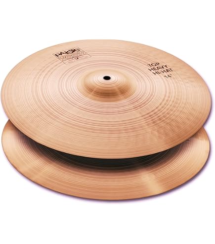 PAISTE 2002 14インチ Medium ハイハット ペア Amazon | PAiSTE ハイハットシンバル 14インチ 2002 Medium Hi