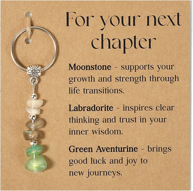 Sensemory Keychain For Coworker, Teacher, Nurse, Friend, Senior, Retirement Gift For Woman, Farewell, Going Away, New Job Key Chains, Last Minute Gift, Christmas Stocking Stuffers