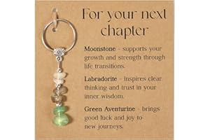 Sensemory Keychain For Coworker, Teacher, Nurse, Friend, Senior, Retirement Gift For Woman, Farewell, Going Away, New Job Key Chains, Last Minute Gift, Christmas Stocking Stuffers