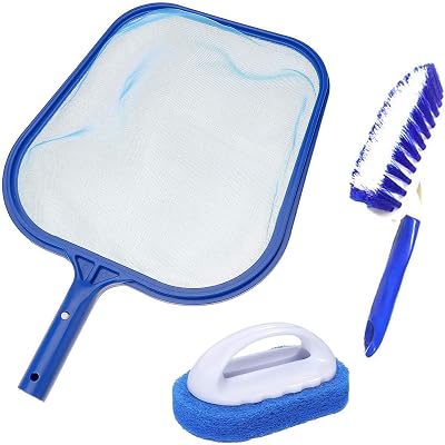 Celebration Directre Hot Tub Cleaning Kit with Leaf Net Scrubbing Brush