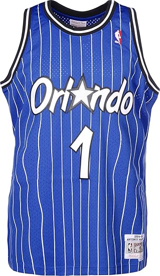 Mitchell \u0026 Ness Orlando Magic Anfernee Hardaway Camiseta sin mangas blue: Amazon.es: Deportes y aire libre
