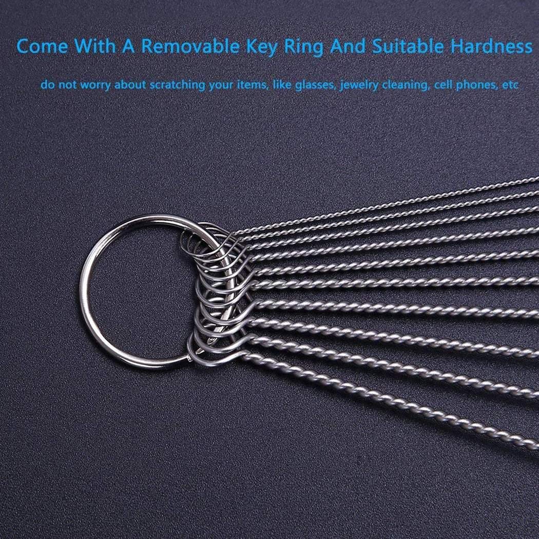 Crofull Baby Stainless Steel Feeding Bottle Straw Soft Handle Spiral Cleaning Brushes Bottle Accessories